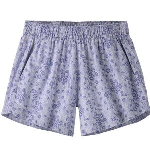 Patagonia Women's Garden Island Shorts - Purple Floral NWT